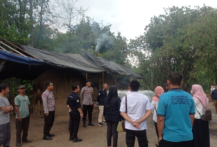 Dikeluhkan Warga, Usaha Tobong Arang Ditengah Pemukiman Ditutup DLH Mesuji