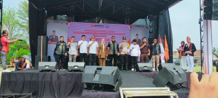 Deklarasi Pilkada, Ketua Bawaslu : NoNa Hindari Kampanye , Hitam, Hosk, Ujaran Kebencian, Sara, Dan Uang.