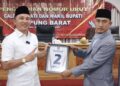 KPU Lambar Tetapkan Calon Tunggal Parosil – Mad Hasnurin Nomor Urut 2
