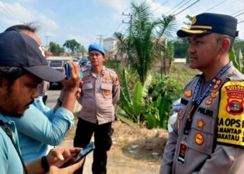 Pasca Pengundian Nomor Urut Paslon, Kapolres Mesuji Beri Himbauan Begini