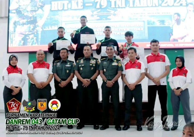 Workshop Penerapan Aplikasi Turnamen Karate Inkai Danrem Cup 043 Gatam 2024