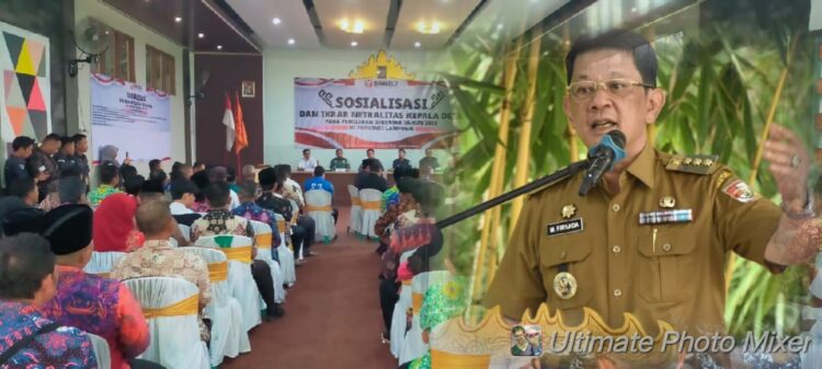 PJ Bupati Ancam Pidana Dan Pecat Kepala Tiyuh Perangkat Tidak Netral