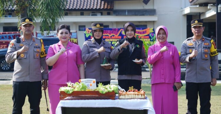 Polres Lampung Utara Gelar Syukuran HUT Polwan Ke 76