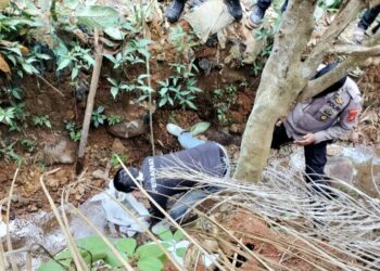 Warga Tanjung Raja Temukan Mayat Bayi Di Aliran Sungai Desa Tulung Balak
