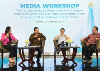 Media workshop  BPJS Kesehatan 2024, Potret Satu Dekade Program JKN,  Menyala Abang ku