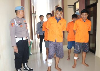 Tindak Tegas! Dua Pelaku Curanmor di Pringsewu Dilumpuhkan Polisi Karena Melawan