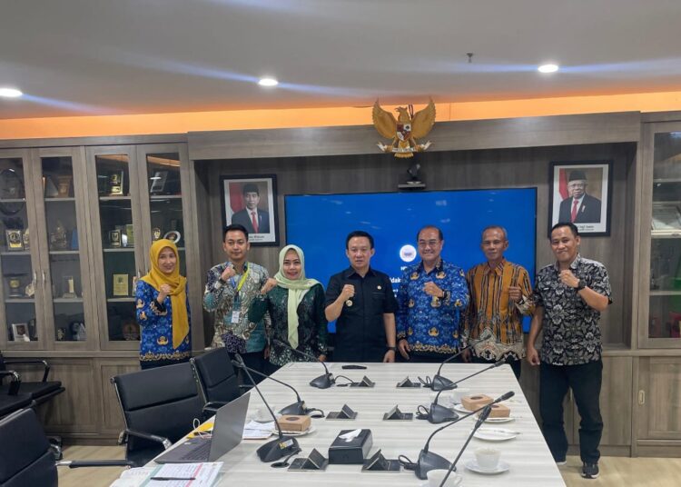 Percepat Pembangunan Fasilitas Pengolahan Sampah, Pj.Bupati Pringsewu Audiensi Dengan Direktur Sanitasi PUPR