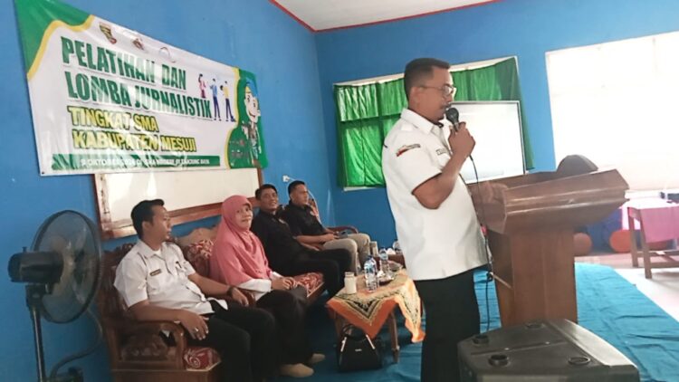 Jaring Bakat Siswa, MKKS SMA Mesuji Gelar Pelatihan dan Lomba Jurnalistik