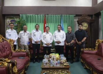 Audiensi Badan Intelijen Negara (BIN) dengan Penjabat Bupati Pringsewu