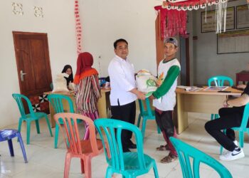 Pekon Suka Damai Distribusikan Bantuan Ketahanan Pangan Tahap ll