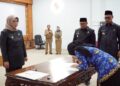 529 PNS Dilantik, Sekda : Harus Mampu Berinovasi Dan Kerjasama Antar Instansi.