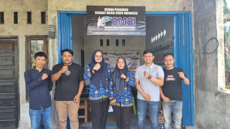 Badan Kesbangpol Pesisir Barat Kunjungi Kantor SMSI Setempat Untuk Verifikasi