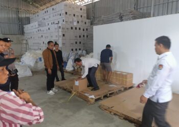 Logistik Surat Suara Pilkada 2024 Tiba di Pringsewu, Polres Lakukan Pengamanan Maksimal