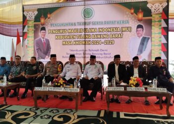 Pengurus MUI Tubaba Resmi Dikukuhkan, Mitra Pemerintah