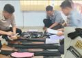 Polres Lampura Periksa Senpi Di Rutan Kotabumi 