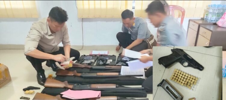 Polres Lampura Periksa Senpi Di Rutan Kotabumi 