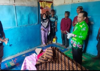 Warga Desa Bumi Restu Lampura Geger Penemuan Pria Gantung Diri Di Pohon Akasia