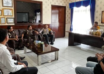 Tuntaskan Tindak Pidana Di Lampura, Kejari Datangi Polres Lampung Utara