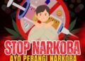 Kapolsek Abung Barat Ajak Masyarakat Perangi Narkoba