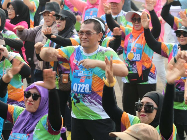 Fun Run HUT Korpri ke-53 Sukses Digelar, Pj Bupati Ajak Masyarakat Bangun Lampung Utara