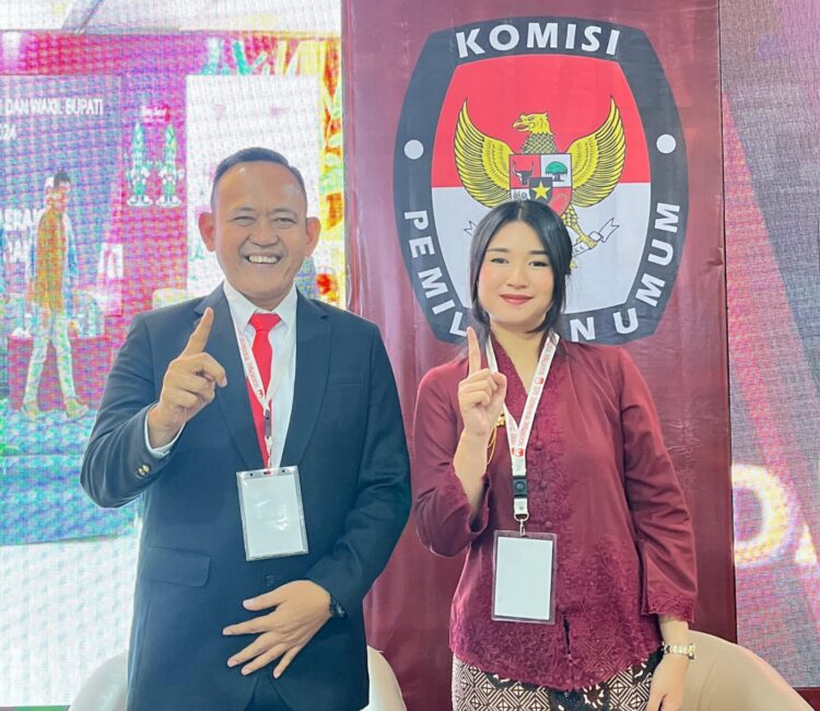 Pada Debat, Paslon Fauzi – Laras Usung Program Unggulan Pendidikan.