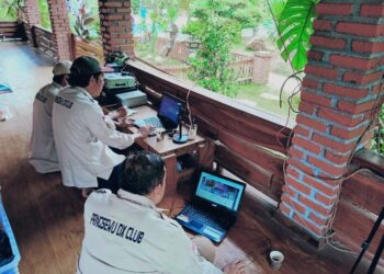 Pringsewu DX Club Gelar POTA di Wisata Taman Kuda Kediri