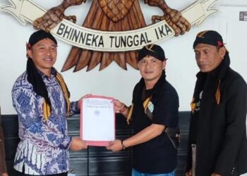 Pujakesuma Lambar Silaturahmi Ke Dewan Penasehat Pujakesuma Parosil Mabsus