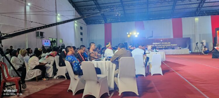 Debat Publik Paslon Bupati dan Wakil Tubaba, Tidak Dihadiri PJ Bupati, Sekda, Dan Puluhan Kepala OPD