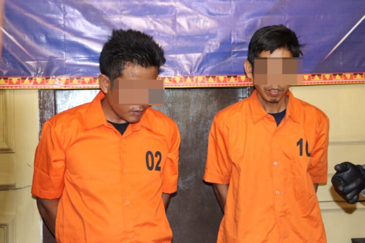 Komplotan Pencuri Mesin Bajak Yang Resahkan Petani Ditangkap, Polres Pringsewu Sita 10 Mesin Traktor Hasil Curian