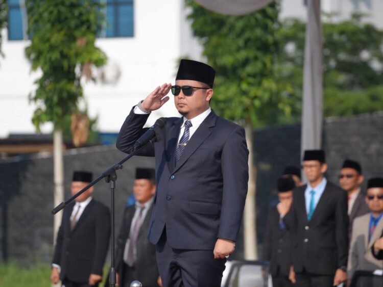 PJ Sekda Mesuji Wahyu Pimpin Upacara Hari Pahlawan Ke-79 Tahun 2024