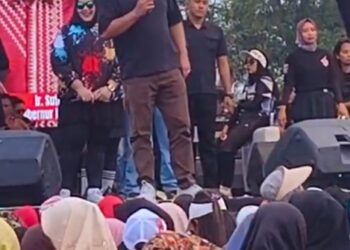 Panglima Arjuno Ajak Warga Tubaba Bersatu Pilih NoNa, Jangan Ada Yang Melintir.