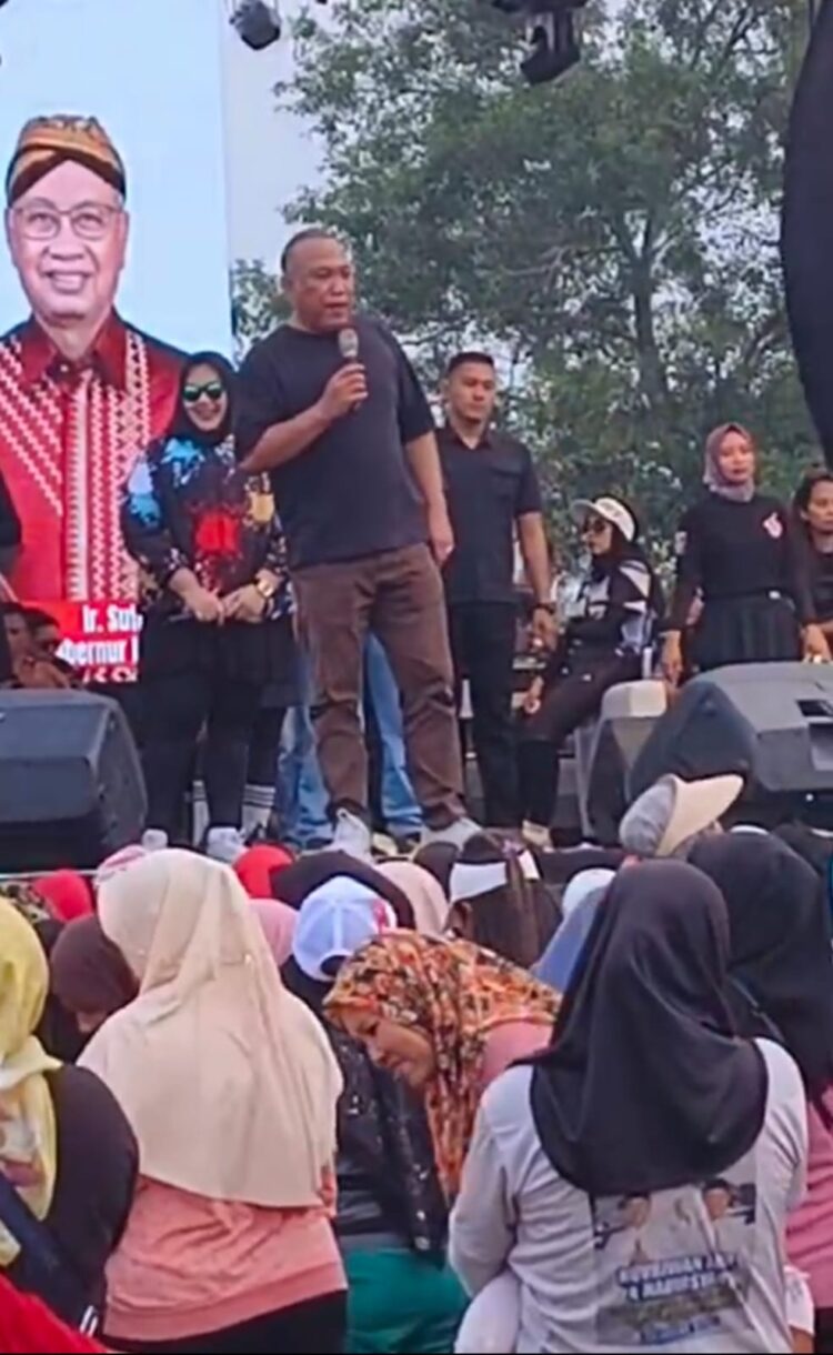 Panglima Arjuno Ajak Warga Tubaba Bersatu Pilih NoNa, Jangan Ada Yang Melintir.