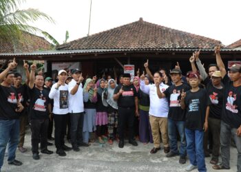 Nanang Ermanto Kampanye Lima Titik di Kalianda, Warga Komitmen Lanjutkan