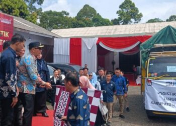 KPU Tanggamus Distribusikan 465.079 Surat Suara dan 1.962 Kotak Suara