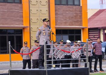 Apel Siaga Masa Tenang, Kapolres Pringsewu Tegaskan Kesiapan Amankan Pilkada