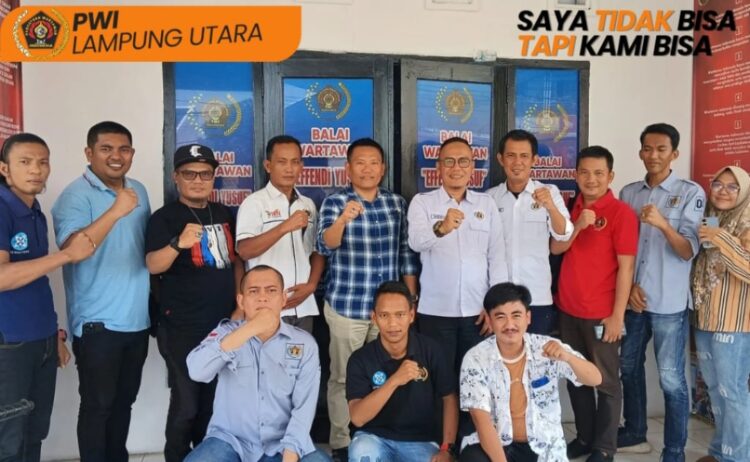 Polres Lampura Ajak Insan Pers Edukasi Masyarakat Melalui Berita Positif