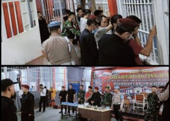 Rutan Kelas II B Kotabumi Di Razia Polisi