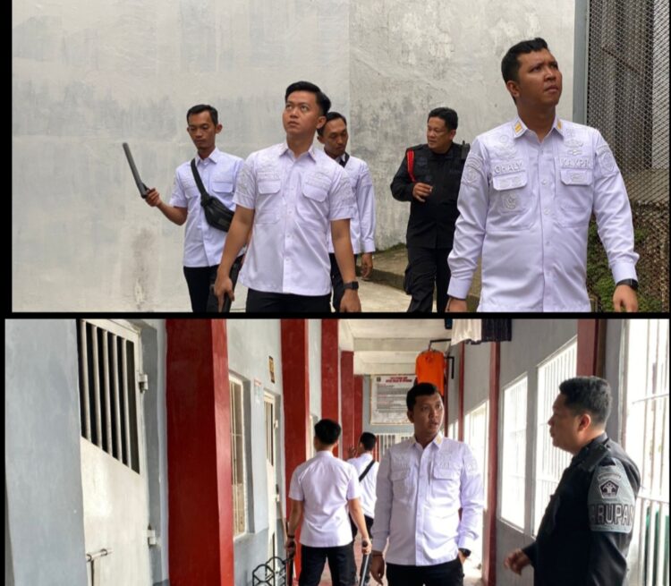 Deteksi Dini Gangguan Kamtib, Tri Ghaly Periksa Blok Hunian Rutan Kelas II B Kotabumi