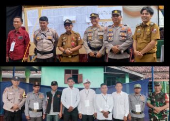 All Out Polres Terjunkan Ratusan Personel Amankan 1065 TPS Di Lampura