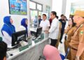 Kunjungi Tanggamus, Presiden Joko Widodo Tinjau Kualitas Pelayanan RSUD Batin Mangunang