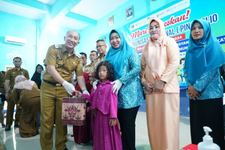 Penjabat Bupati Tanggamus Optimis Capai 95 Persen Target Imunisasi Polio