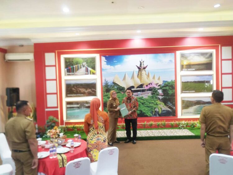Sekda Thamrin Pensiun, Intji Indarianti Jabat Pelaksana harian, Nanang Ucapakan terimakasih