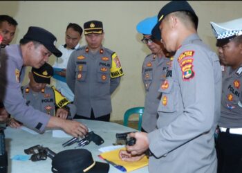 Senpi Polisi Di Lampung Utara Di Periksa