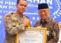 Prima dalam Melayani Publik, Polres Tanggamus Raih Penghargaan Ombudsman Tahun 2024