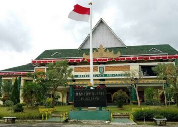 Pj. Bupati Pringsewu Dr.Marindo menunjuk Ir. Andi Purwanto, ST., MT., sebagai Pelaksana Harian (Plh.) Sekda Kabupaten Pringsewu