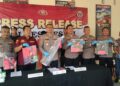 Polres Mesuji Gelar Press Release Pembunuhan Ibu Muda di Way Serdang, Ini Motif Pelaku