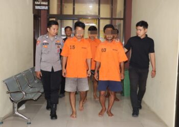 Terlibat Kasus Pencurian Motor dan Laporan Palsu, Aparat Pekon Di Pringsewu Ditangkap Polisi