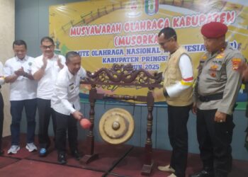 Hasil Musorkab KONI Pringsewu, dr.Ferdy Djaya Saputra Terpilih Menjadi Ketua Koni pringsewu.