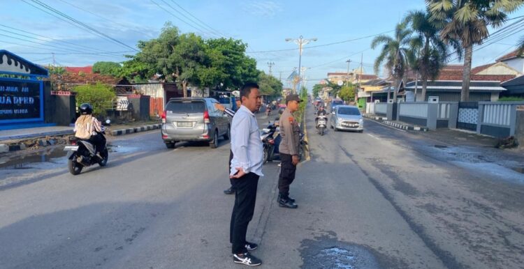 Polres Lampura Tingkatkan Keamanan Di Pagi Hari