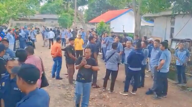 Ratusan Tenaga Honorer BBWSMS Gelar Aksi Demo di Metro